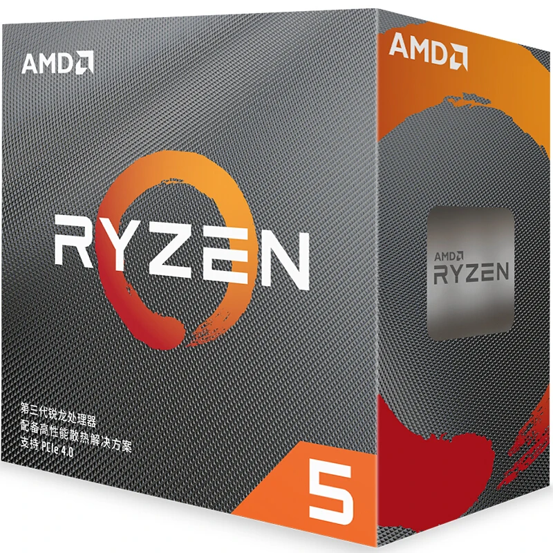 AMD Ryzen 5 3600 R5 3600 3.6 GHz Six-Core Twelve-Thread CPU Processor 7NM 65W L3=32M 100-000000031 Socket AM4 brand new with fan
AMD Ryzen 5 3600 R5 3600 3.6 GHz Six-Core Twelve-Thread CPU Processor 7NM 65W L3=32M 100-000000031 Socket AM4 brand new with fan