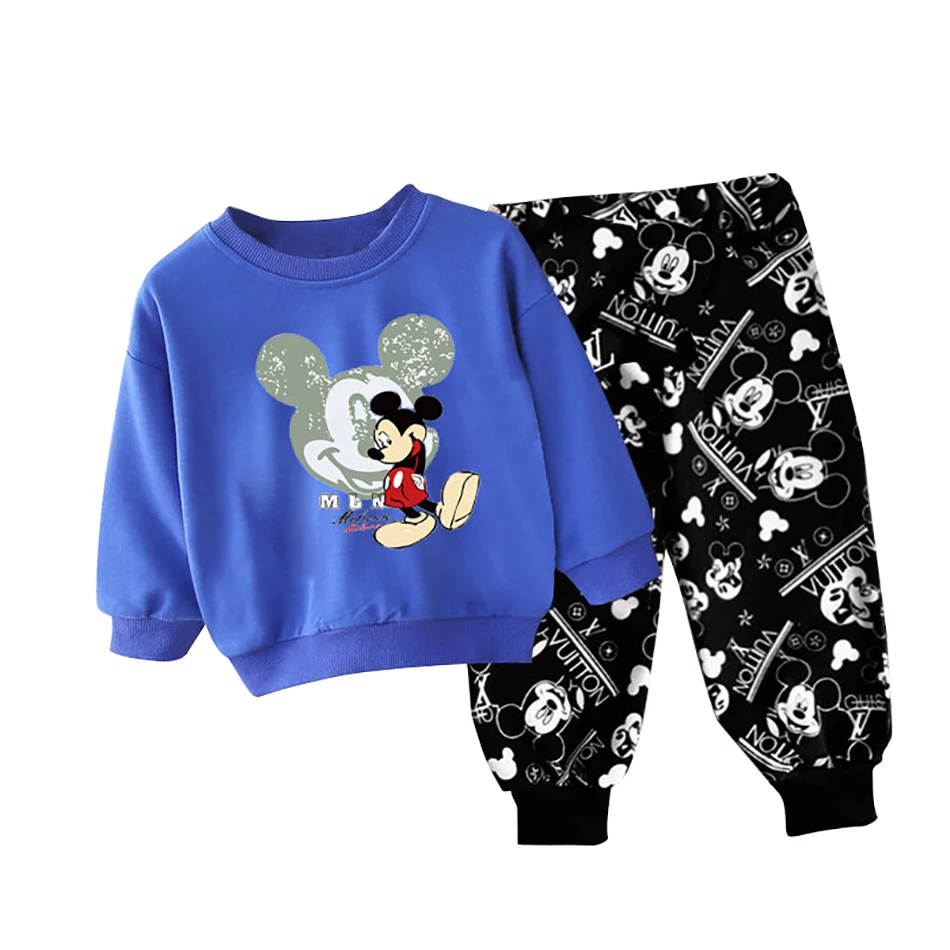 Mickey Minnie Mouse Boys Girls Clothing Top Sweatershirt+Pants 2 pcs Kids Clothes Suit Children Costume
Mickey Minnie Mouse Boys Girls Clothing Top Sweatershirt+Pants 2 pcs Kids Clothes Suit Children Costume