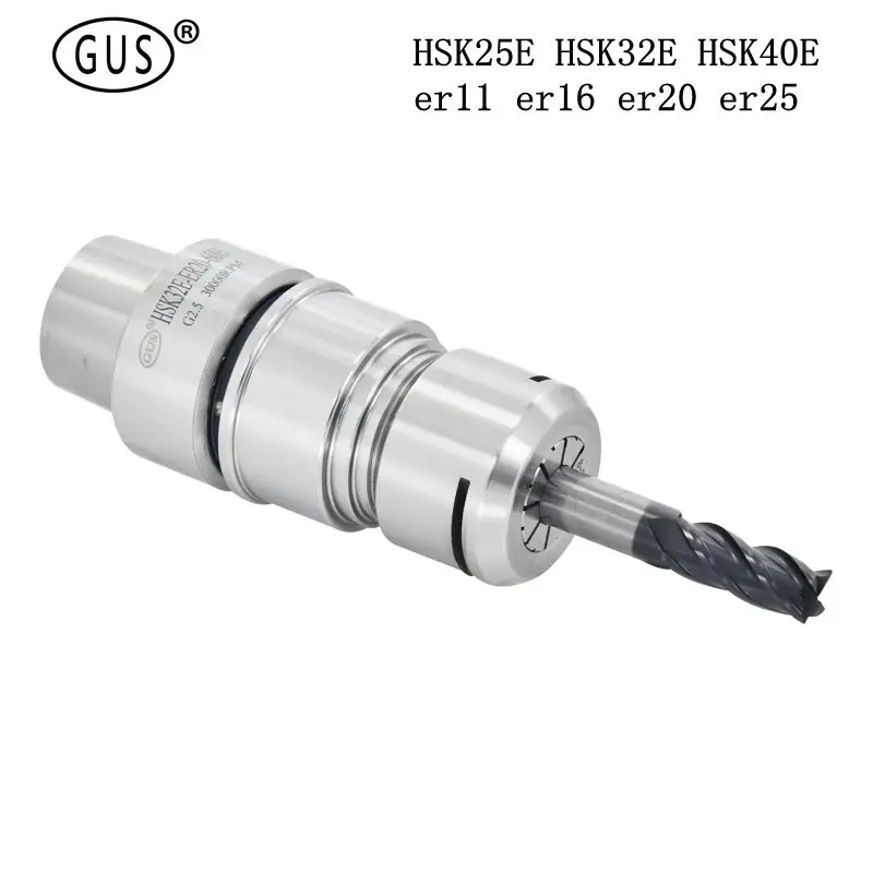 high speed HSK25E HSK32E HSK40E tool holder er11 er16 er20 er25 collet chuck 43L 50/60/80L ,for CNC machine tool milling spindle
high speed HSK25E HSK32E HSK40E tool holder er11 er16 er20 er25 collet chuck 43L 50/60/80L ,for CNC machine tool milling spindle