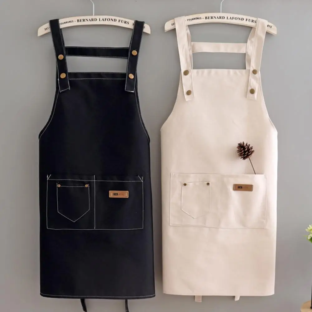 Oil-proof Kitchen Apron Scratch Resistant Canvas Ladies Fashion Cooking Apron for Painting
Oil-proof Kitchen Apron Scratch Resistant Canvas Ladies Fashion Cooking Apron for Painting
