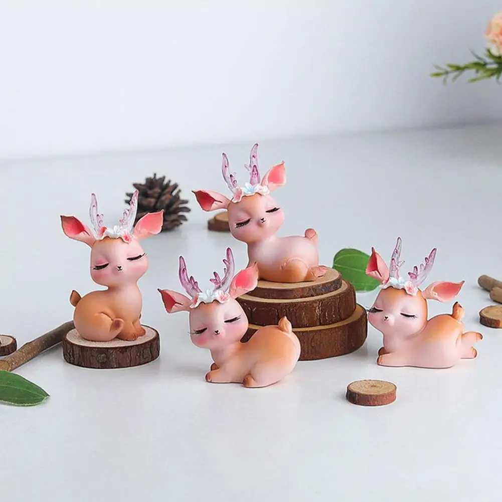 Desktop Fawn Statue Room Decor Animal Sculpture Shelf Decor Modern Resin Miniature Figurines Home Decoration Accessories Desk
Desktop Fawn Statue Room Decor Animal Sculpture Shelf Decor Modern Resin Miniature Figurines Home Decoration Accessories Desk