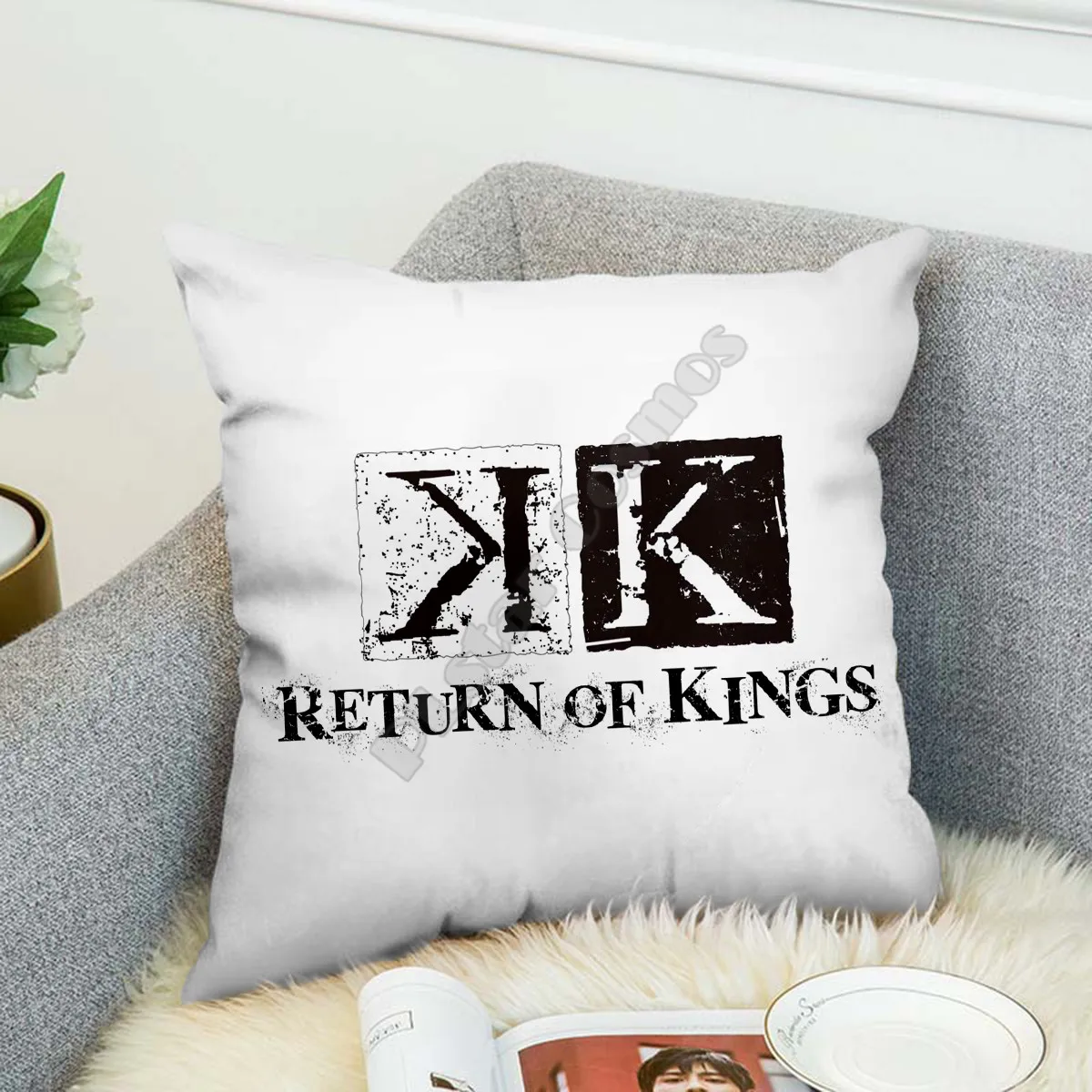 K Return Of Kings декоративный чехол из полиэстера для подушки, наволочка для диванной подушки, украшение для дома, стиль-4
K Return Of Kings декоративный чехол из полиэстера для подушки, наволочка для диванной подушки, украшение для дома, стиль-4