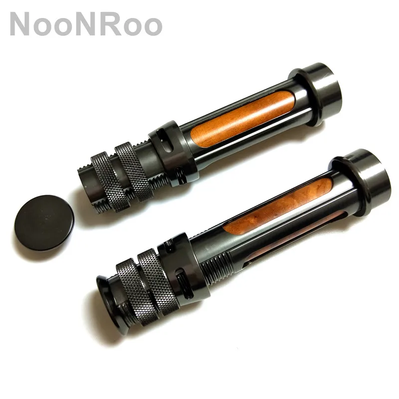 NooNRoo Window Fly Rod Reel Seat 16# Aluminum & wood Fishing rod Repair Reel Seat Fishing Rod building DIY reel seat 32.1g
NooNRoo Window Fly Rod Reel Seat 16# Aluminum & wood Fishing rod Repair Reel Seat Fishing Rod building DIY reel seat 32.1g