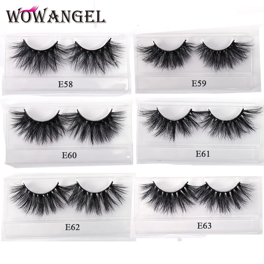 WOWANGEL 1Pairs 25MM Fuffly Mink Lashes Dramatic Soft False Eyelashes Fake Lashes Long Makeup 3D Mink Eyelashes For Beauty
WOWANGEL 1Pairs 25MM Fuffly Mink Lashes Dramatic Soft False Eyelashes Fake Lashes Long Makeup 3D Mink Eyelashes For Beauty