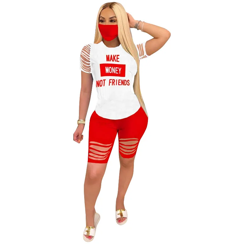 2020 Summer Women's Suit European and American Hot Style Solid-color Letter Make Money Not Friend Print Casual Without Mask
2020 Summer Women's Suit European and American Hot Style Solid-color Letter Make Money Not Friend Print Casual Without Mask