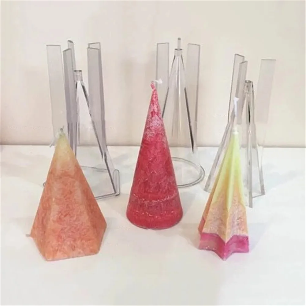 Candle Mold Cone Clear DIY Handmade Plastic Candle Making Model Reusable Flower Tea Light Scented Candle Making Shaping Mould
Candle Mold Cone Clear DIY Handmade Plastic Candle Making Model Reusable Flower Tea Light Scented Candle Making Shaping Mould