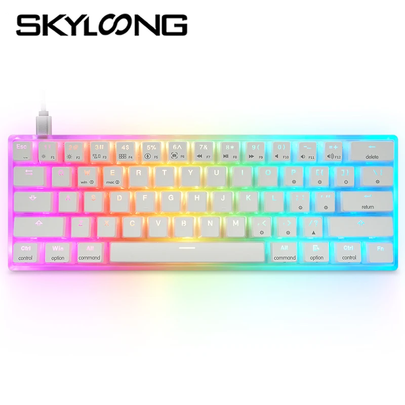 Механическая клавиатура SKYLOONG GK61, игровая мини-клавиатура с RGB подсветкой, 61 клавиша, для планшетов, ноутбуков, настольных ПК, механические пе...
Механическая клавиатура SKYLOONG GK61, игровая мини-клавиатура с RGB подсветкой, 61 клавиша, для планшетов, ноутбуков, настольных ПК, механические пе...