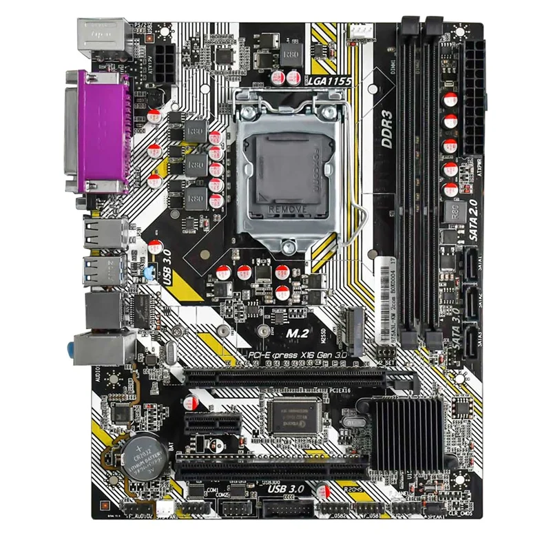 Игровая материнская плата B75AL D3 16G LGA1155-Pin I3/I5/I7 и Celeron, серия Pentium 2/3 поколение/1060/1333/1600 МГц
Игровая материнская плата B75AL D3 16G LGA1155-Pin I3/I5/I7 и Celeron, серия Pentium 2/3 поколение/1060/1333/1600 МГц