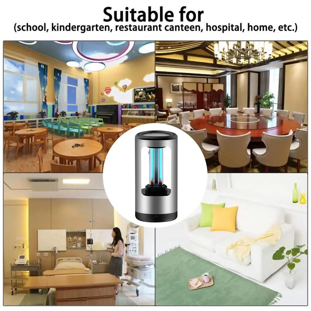 2.5W UV Germicidal Light USB Rechargeable Portable Safe UV Sterilization Lamp For Indoor Outdoor Bathroom Cabinet Bedside
2.5W UV Germicidal Light USB Rechargeable Portable Safe UV Sterilization Lamp For Indoor Outdoor Bathroom Cabinet Bedside