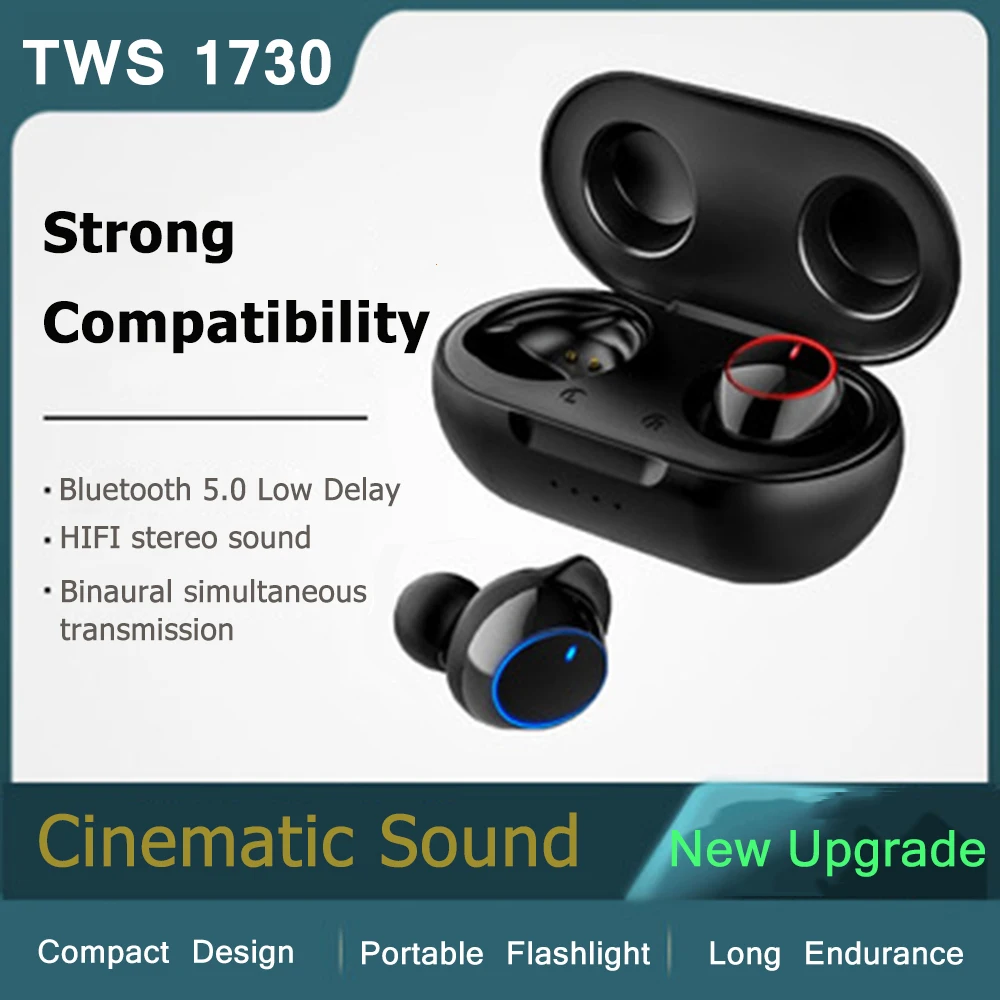 TWS Bluetooth Gaming Earbuds Wireless Low Latency Earphones Noise Cancelling 9D Stereo Headsets With Mic Charging Box for phones
TWS Bluetooth Gaming Earbuds Wireless Low Latency Earphones Noise Cancelling 9D Stereo Headsets With Mic Charging Box for phones