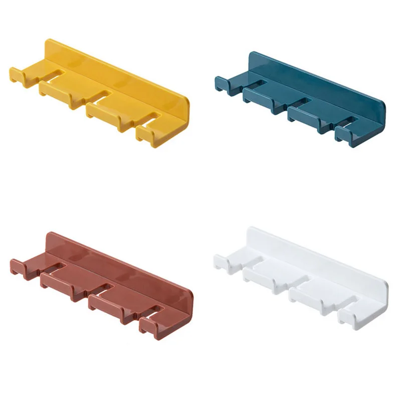 Self Adhesive Wall Mounted Hanging Hooks Toilet Bathroom Kitchen Hanger Toothbrush Socket Plug Cable Keys Holder Storage Rack
Self Adhesive Wall Mounted Hanging Hooks Toilet Bathroom Kitchen Hanger Toothbrush Socket Plug Cable Keys Holder Storage Rack