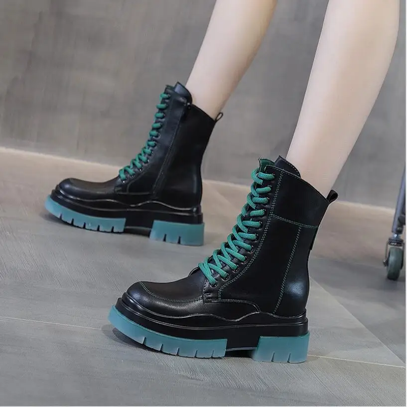 Женские ботинки Martens из коровьей кожи, белые ботильоны, Осень-зима, мотоциклетные ботинки, модные женские ботинки на платформе и массивном к...
Женские ботинки Martens из коровьей кожи, белые ботильоны, Осень-зима, мотоциклетные ботинки, модные женские ботинки на платформе и массивном к...