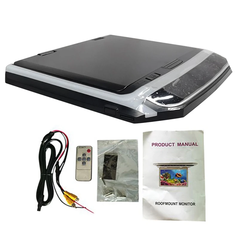 10.1 Inch Car Flip Down Monitor 1080P HD Player FM Ultra Thin Car DVD Player 2-Way Video Input Car Roof LCD Monitor
10.1 Inch Car Flip Down Monitor 1080P HD Player FM Ultra Thin Car DVD Player 2-Way Video Input Car Roof LCD Monitor
