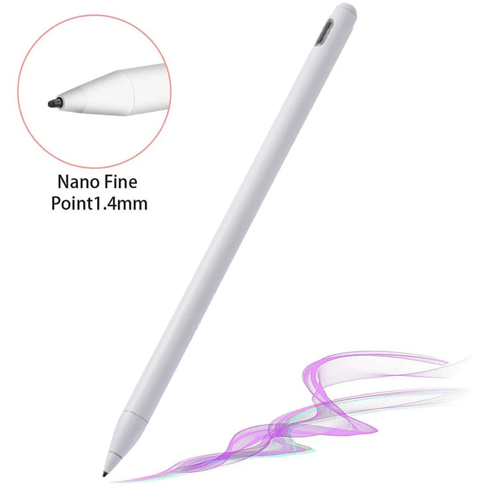 Universal Touch Screen Capacitive Stylus Pen For iPad 2018 /Pro /Mini /Air For iPhoneXS MAX /XR Rechargeable Active Drawing Pen
Universal Touch Screen Capacitive Stylus Pen For iPad 2018 /Pro /Mini /Air For iPhoneXS MAX /XR Rechargeable Active Drawing Pen