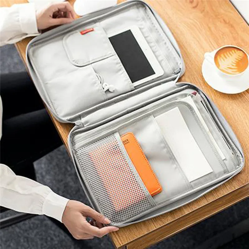 Waterproof Oxfored Business A4 File Folder Document Bag Business Briefcase Storage Bag For Notebooks Pens Pad Computers
Waterproof Oxfored Business A4 File Folder Document Bag Business Briefcase Storage Bag For Notebooks Pens Pad Computers