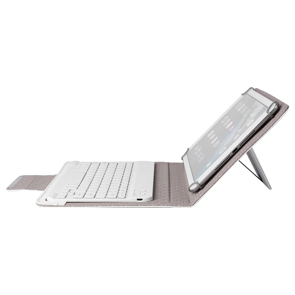 Portable Mini Wireless Bluetooth Keyboard for iOS Windows Android with PU Leather Case Cover Stand for 9 10 inch Tablet
Portable Mini Wireless Bluetooth Keyboard for iOS Windows Android with PU Leather Case Cover Stand for 9 10 inch Tablet