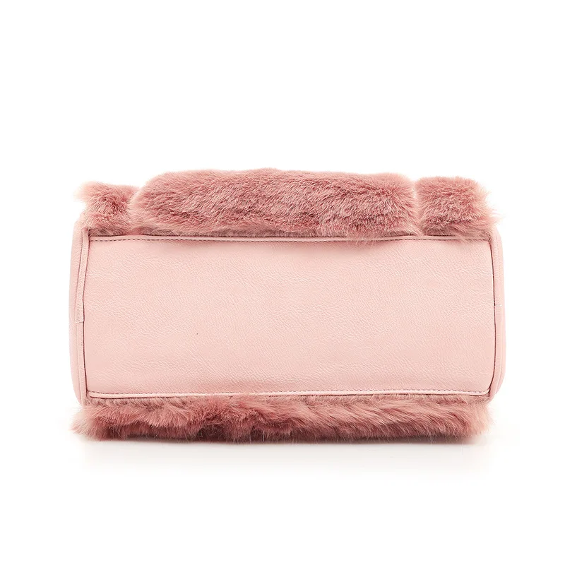 Women Bag 2020 Rabbit fur Wool Winter Temperament Fashion Designer Luxury New Handbags Crossbody Messenger Shoulder Bags
Women Bag 2020 Rabbit fur Wool Winter Temperament Fashion Designer Luxury New Handbags Crossbody Messenger Shoulder Bags