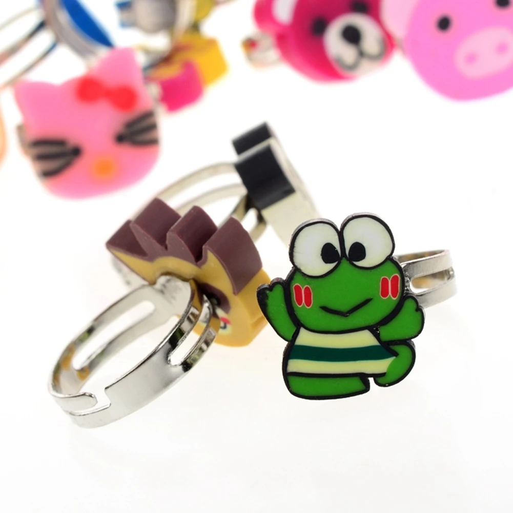 NEW 2021 10pcs Wholesale Mixed Color Cartoon Adjustable Cute Children's Rings Finger Rings Accessories Jewelry
NEW 2021 10pcs Wholesale Mixed Color Cartoon Adjustable Cute Children's Rings Finger Rings Accessories Jewelry