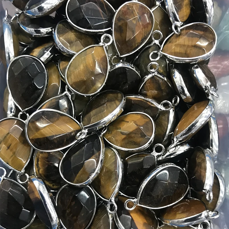 5pieces AGATE/TIGEREYE/GREEN JADE/lapis/white crystal drop faceted for DIY jewelry making loose beads FPPJ wholesale
5pieces AGATE/TIGEREYE/GREEN JADE/lapis/white crystal drop faceted for DIY jewelry making loose beads FPPJ wholesale