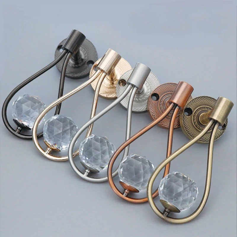 2pcs Retro Crystal Glass Curtain Holdback Hooks Wall Tie Back Hooks Holder Drawer Handle Curtain Accessories Hanger Hooks
2pcs Retro Crystal Glass Curtain Holdback Hooks Wall Tie Back Hooks Holder Drawer Handle Curtain Accessories Hanger Hooks