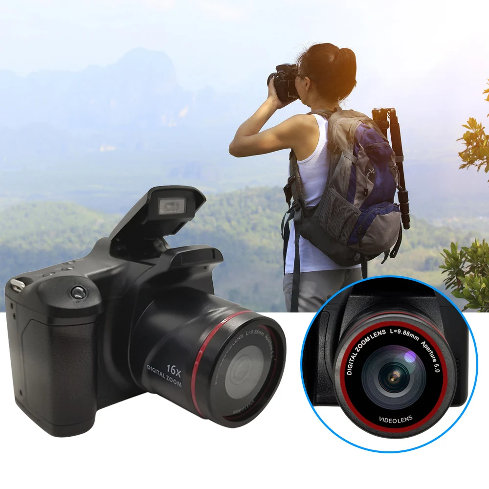 Digital Camera 16X Focus Zoom Design 1280*720 Video Camera Photography Digital Camera for Photos Taking Studio
Digital Camera 16X Focus Zoom Design 1280*720 Video Camera Photography Digital Camera for Photos Taking Studio