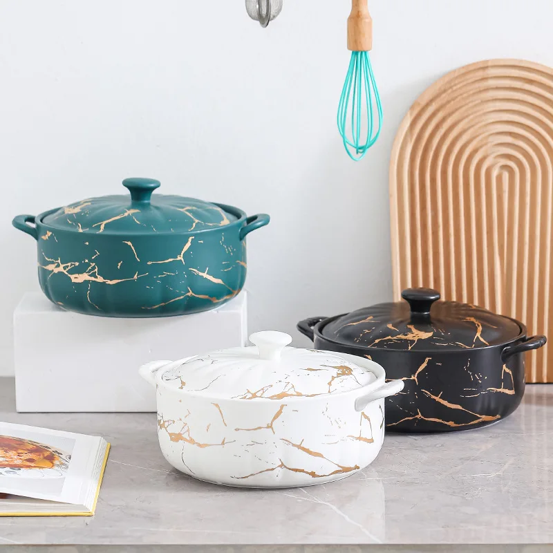 Lace gold series high-temperature frosted household pot binaural soup nest tonic water insulation belt cover bowl
Lace gold series high-temperature frosted household pot binaural soup nest tonic water insulation belt cover bowl