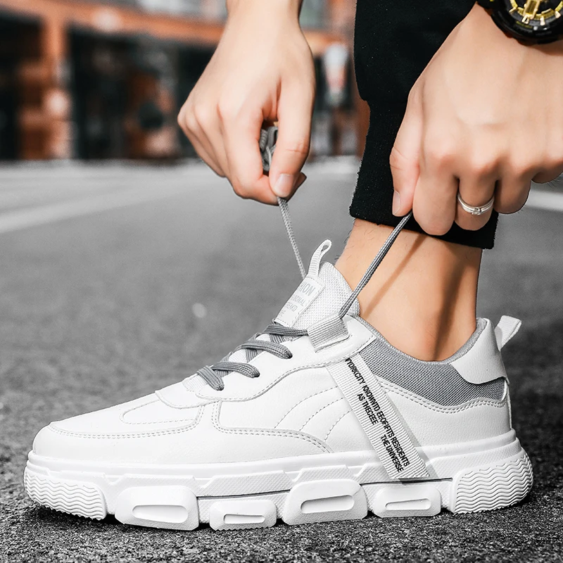 2020 new sports white shoes trendy shoes outdoor casual shoes men's shoes sneakers comfortable shock absorbers
2020 new sports white shoes trendy shoes outdoor casual shoes men's shoes sneakers comfortable shock absorbers