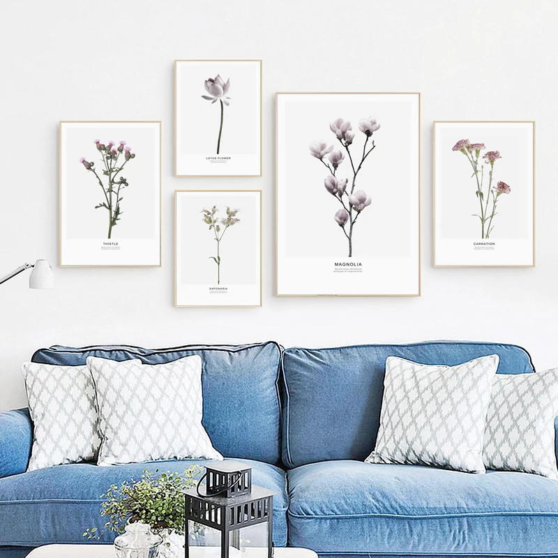 Plant Thistle Flower Home Decoration Picture Simple Magnolia Flower Branch Sitting Room Canvas Poster Wall Bedroom Nordic Print
Plant Thistle Flower Home Decoration Picture Simple Magnolia Flower Branch Sitting Room Canvas Poster Wall Bedroom Nordic Print
