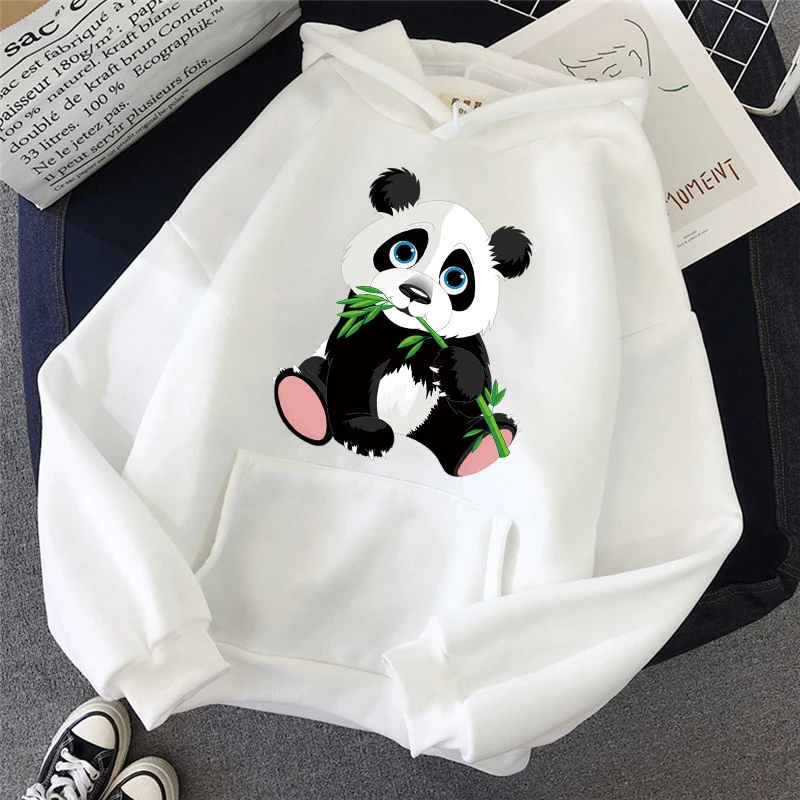 Cool Women Hoodies Cute Panda Print fashion Sweatshirt Ladies Autumn Warm Streetwear woman Pullovers Thick female Hoodie 2021
Cool Women Hoodies Cute Panda Print fashion Sweatshirt Ladies Autumn Warm Streetwear woman Pullovers Thick female Hoodie 2021