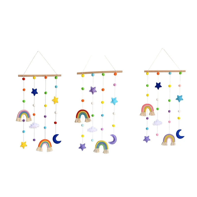 Baby Room Hanging Photo Display Weaving Rainbow Wall Hanging Organiser Home Decor For Pictures Or Children Hairpin
Baby Room Hanging Photo Display Weaving Rainbow Wall Hanging Organiser Home Decor For Pictures Or Children Hairpin