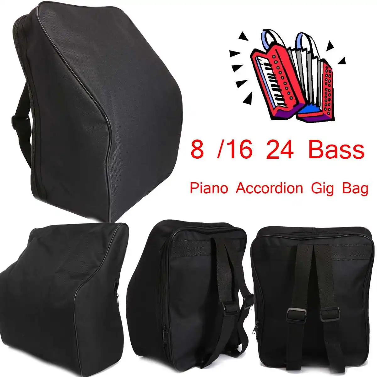 Accordion Gig Bag Piano Accordion Case Keyboard Instrument Accessories Gig Bags For 8 16 24 Bass Piano Accordions Black
Accordion Gig Bag Piano Accordion Case Keyboard Instrument Accessories Gig Bags For 8 16 24 Bass Piano Accordions Black