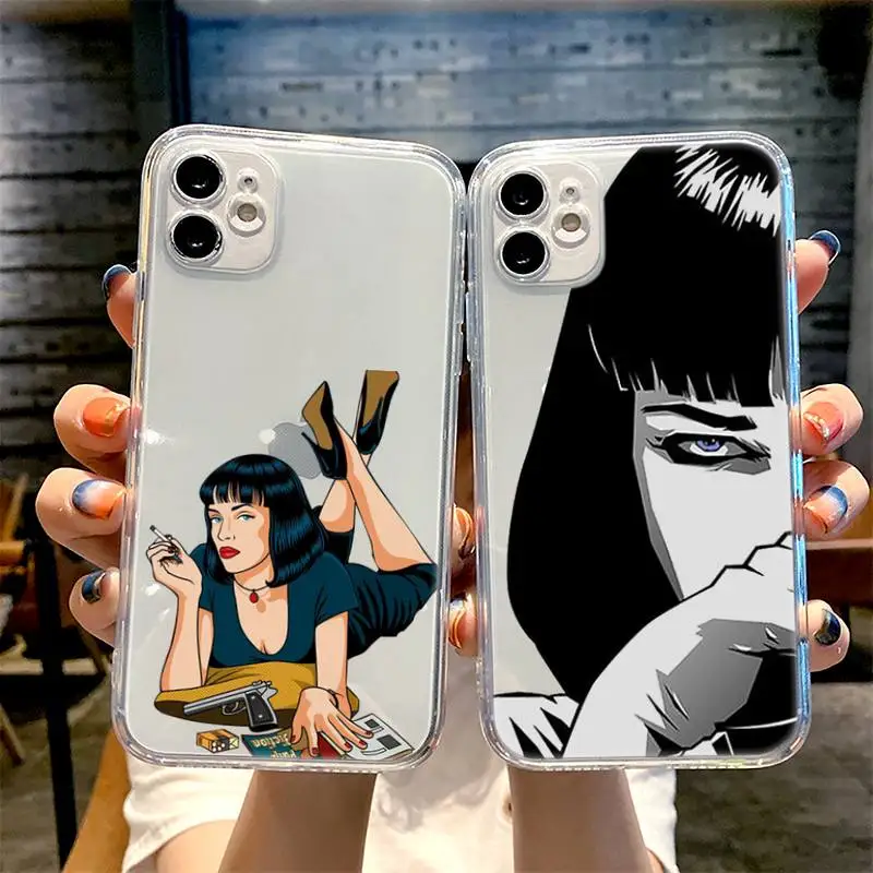 Pulp Fiction Phone Case For iphone 13 12 11 8 7 plus mini x xs xr pro max Transparent soft
Pulp Fiction Phone Case For iphone 13 12 11 8 7 plus mini x xs xr pro max Transparent soft