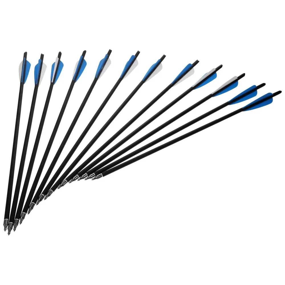 12Pcs Durable Archery Hunting Arrows Outdoor Archery Arrows (Assorted Color)
12Pcs Durable Archery Hunting Arrows Outdoor Archery Arrows (Assorted Color)