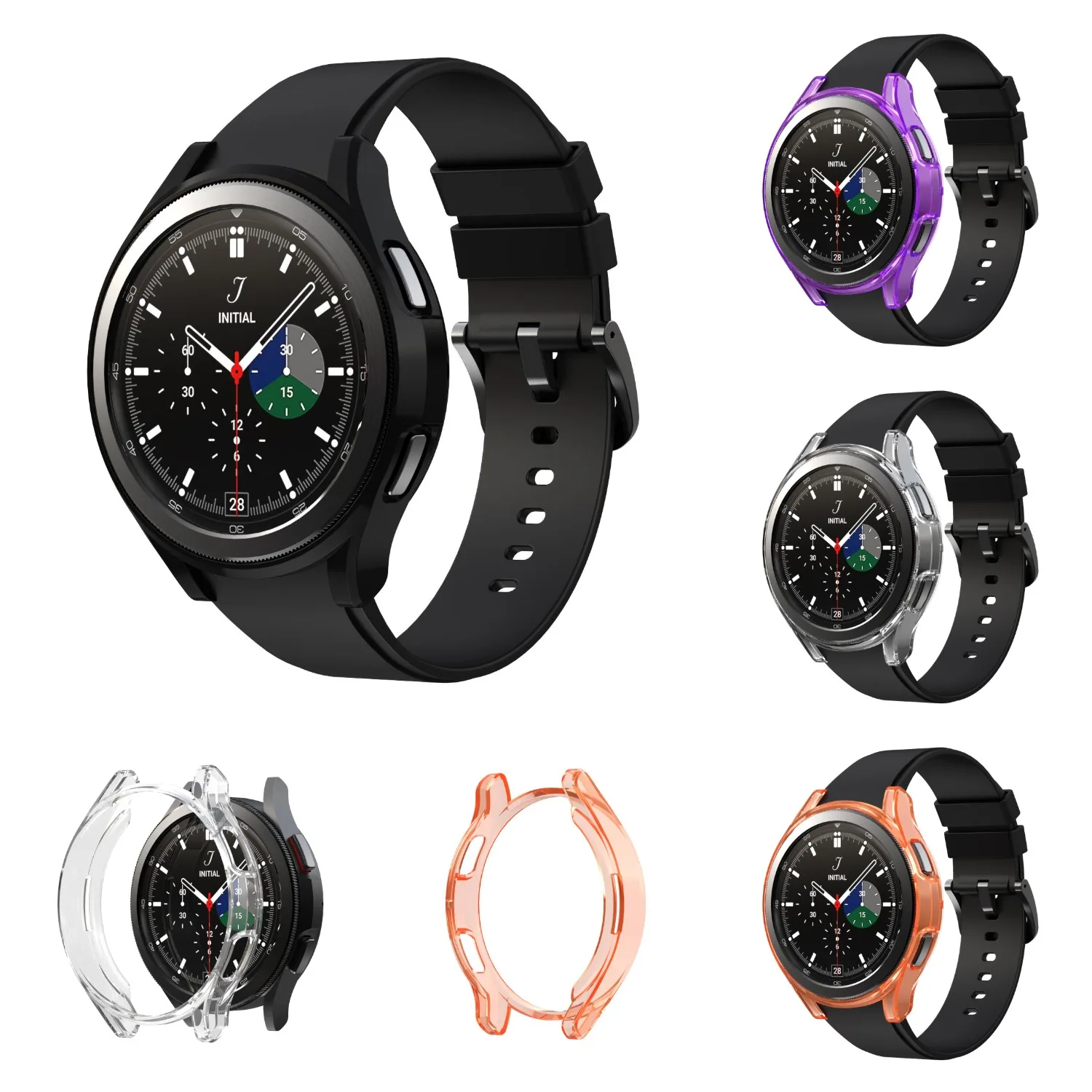 For samsung Galaxy watch 4 classic 46mm TPU transparent Protection Shell Accessories
For samsung Galaxy watch 4 classic 46mm TPU transparent Protection Shell Accessories