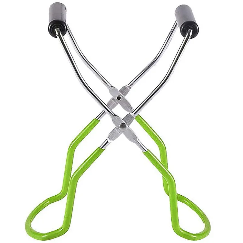 Canning Jar Lifter With Grip Handle Stainless Steel Can Tongs Clip Heat Resistance Anti-Clip Jar Glass Bottle Holder Kitchen Too
Canning Jar Lifter With Grip Handle Stainless Steel Can Tongs Clip Heat Resistance Anti-Clip Jar Glass Bottle Holder Kitchen Too