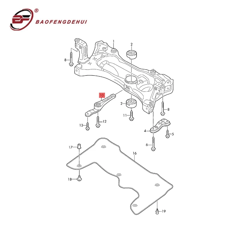 Baofeng Engine support mounts rubber pier 5Q0199855AB for Audi S3 8V for VW Golf VII Variant Car support mounts
Baofeng Engine support mounts rubber pier 5Q0199855AB for Audi S3 8V for VW Golf VII Variant Car support mounts