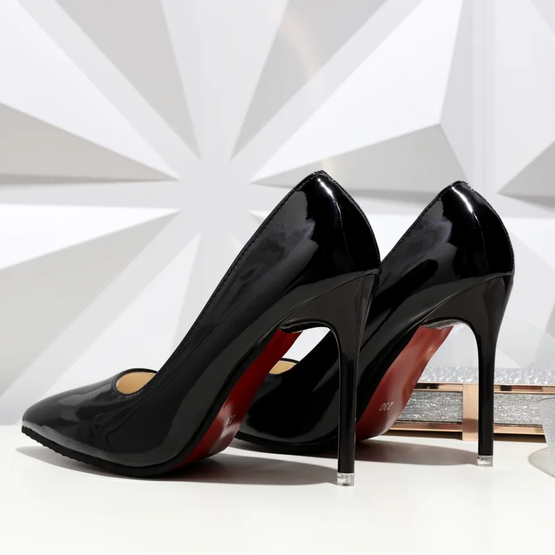 Plus Size Hot Women Shoes Pointed Toe Pumps Patent Leather Dress High Heels Boat Wedding Zapatos Mujer Blue Wine Red
Plus Size Hot Women Shoes Pointed Toe Pumps Patent Leather Dress High Heels Boat Wedding Zapatos Mujer Blue Wine Red