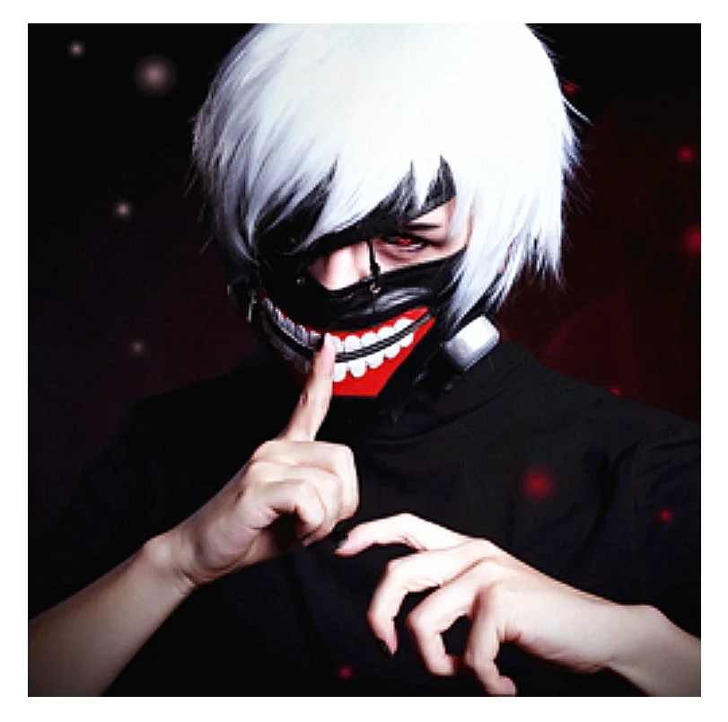 Halloween Adult Anime Tokyo Ghoul Dress Up Christmas Easter Clothing Zipper Mask Goggles Mask Cosplay Costume
Halloween Adult Anime Tokyo Ghoul Dress Up Christmas Easter Clothing Zipper Mask Goggles Mask Cosplay Costume