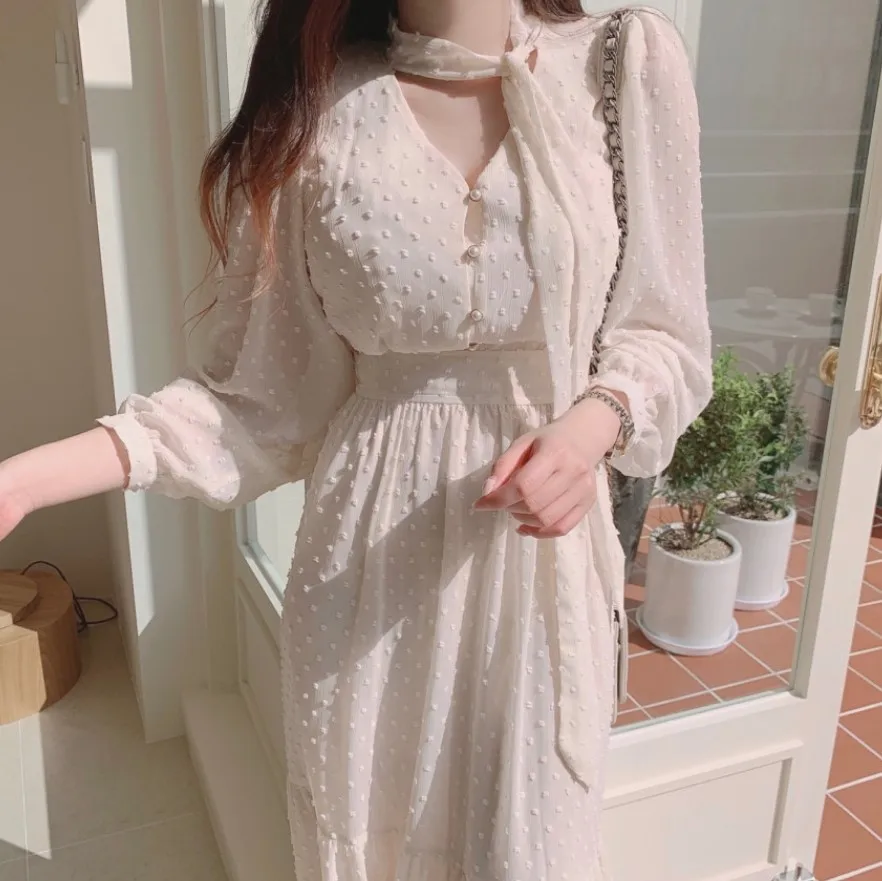 Elegant Women 2022 Spring Sundress Fashion Hight Waist V-Neck Long Sleeve Solid Long Shirt Dress OL Vestidos Robe Femme
Elegant Women 2022 Spring Sundress Fashion Hight Waist V-Neck Long Sleeve Solid Long Shirt Dress OL Vestidos Robe Femme