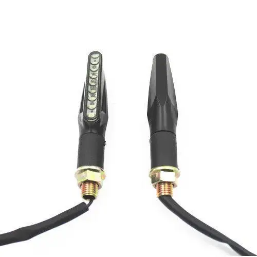 Светодиодный указатель поворота для мотоцикла, 2 шт., светильник в, Горизонтальная форма, универсальная лампа 
Светодиодный указатель поворота для мотоцикла, 2 шт., светильник в, Горизонтальная форма, универсальная лампа