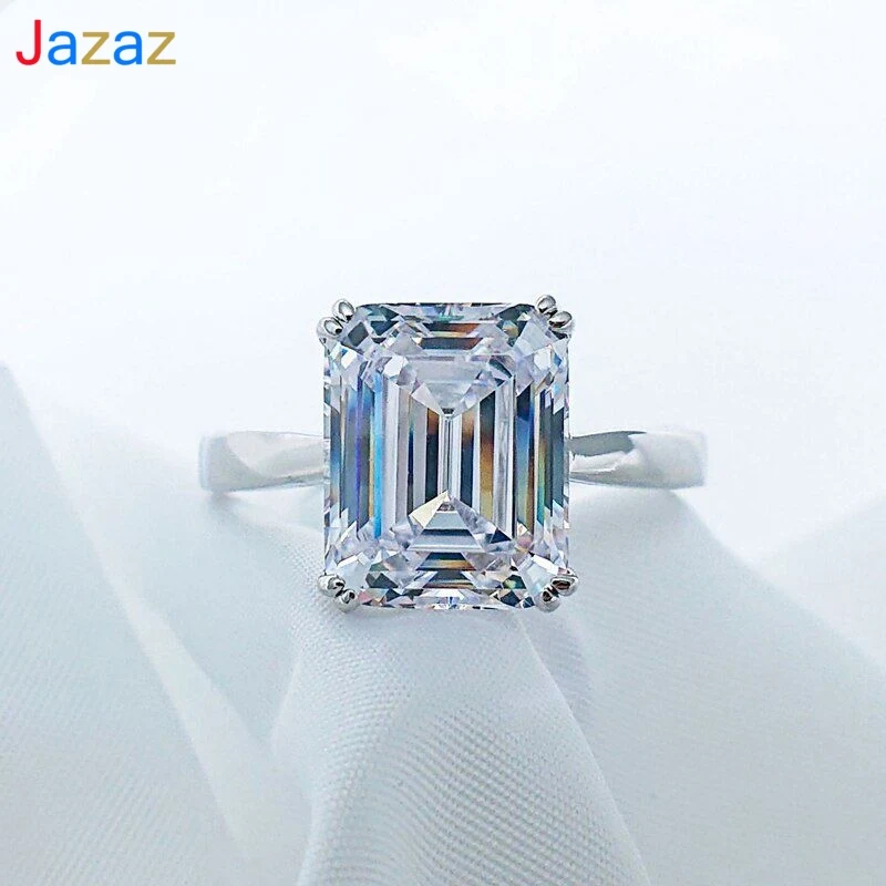 Jazaz 100% 925 Sterling Silver Wedding Rings Women Sparking High Carbon Diamond Engagement Party Bride Band jewelry Gifts B0104
Jazaz 100% 925 Sterling Silver Wedding Rings Women Sparking High Carbon Diamond Engagement Party Bride Band jewelry Gifts B0104