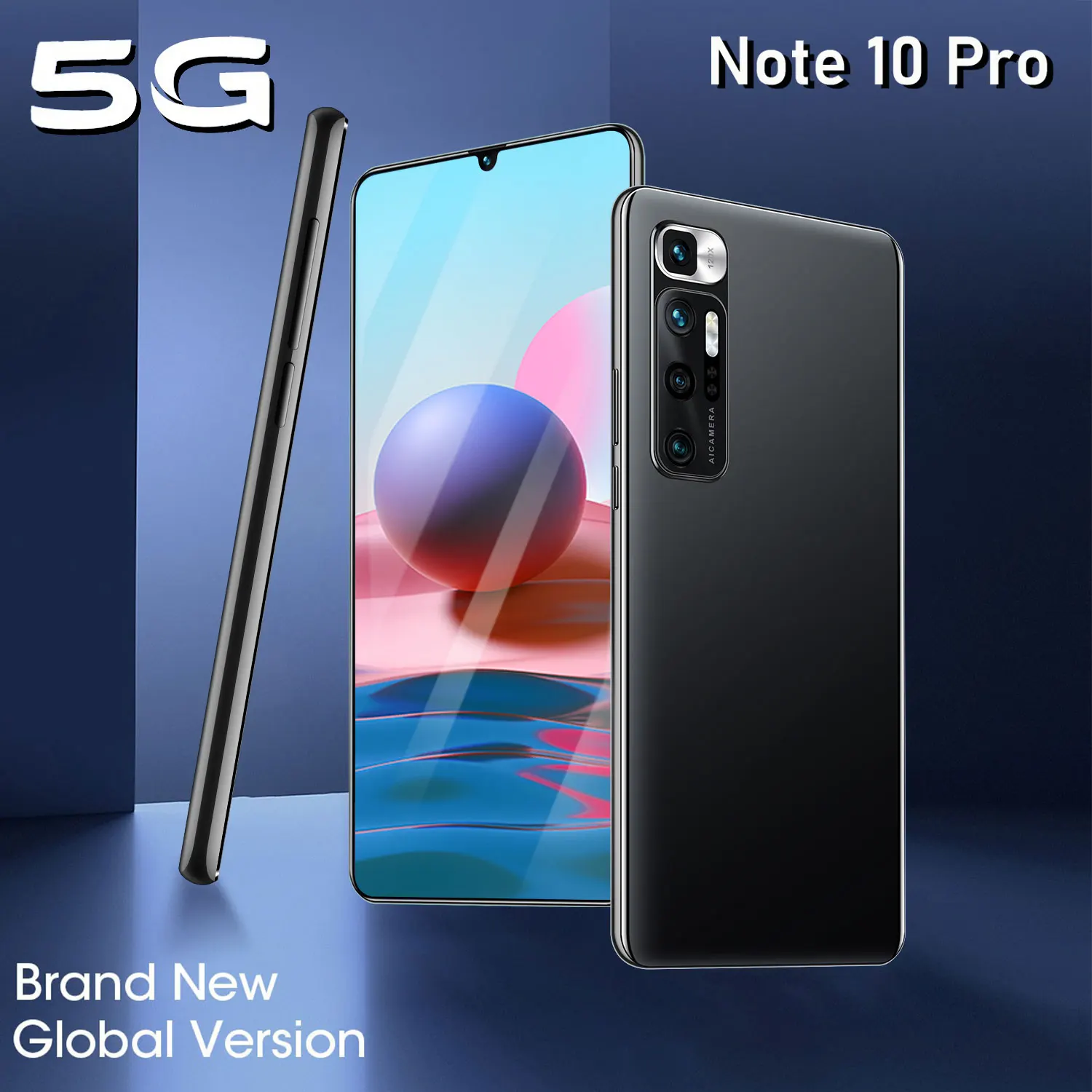 Unlock Global Version Note 10 Pro Android Smartphone 6.26Inch 4G/5G 24MP+48MP Fullscreen 12+512GB 5000mAh Mobile Celular phone 
Unlock Global Version Note 10 Pro Android Smartphone 6.26Inch 4G/5G 24MP+48MP Fullscreen 12+512GB 5000mAh Mobile Celular phone