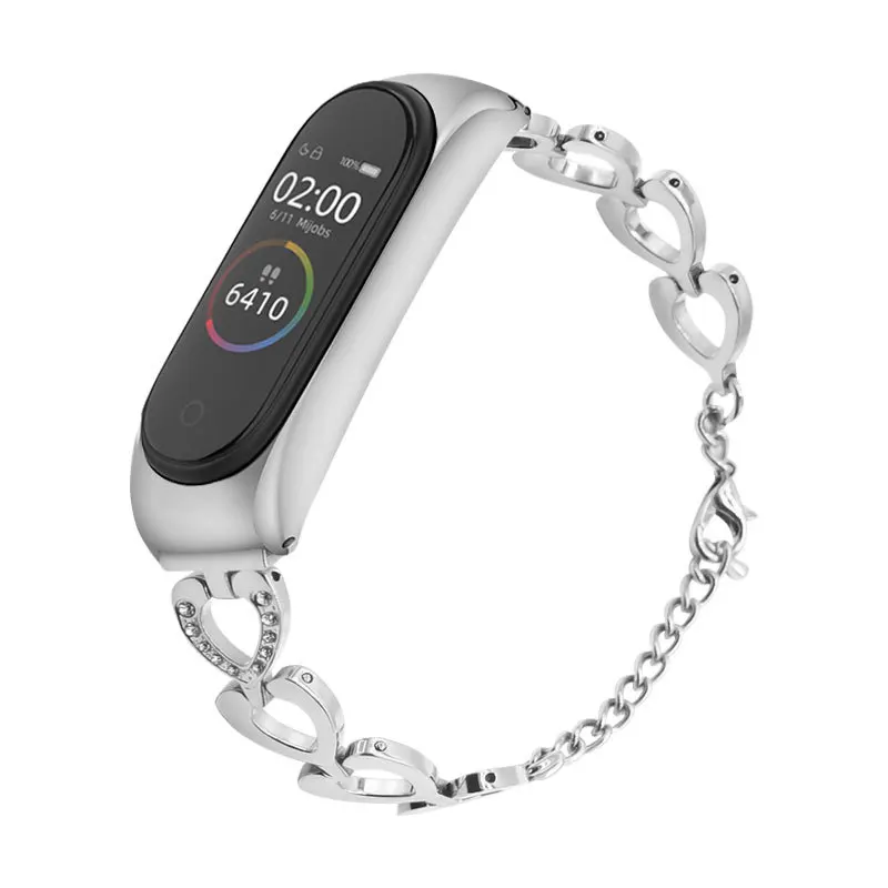 Металлический браслет Mi Band 5 для Xiaomi Mi Band 3 4, сменный Браслет из нержавеющей стали для наручных часов
Металлический браслет Mi Band 5 для Xiaomi Mi Band 3 4, сменный Браслет из нержавеющей стали для наручных часов