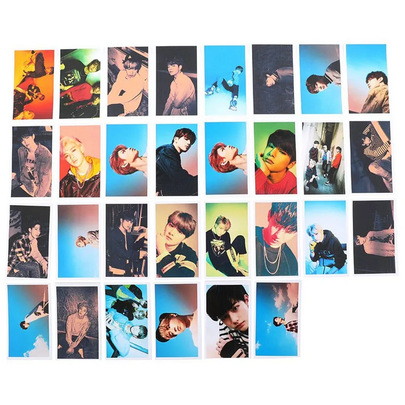 30pcs/set New KIDS Lomo Cards Self Made Paper Photo Cards For Fans Collection Gift 2 Styles 88*56mm
30pcs/set New KIDS Lomo Cards Self Made Paper Photo Cards For Fans Collection Gift 2 Styles 88*56mm