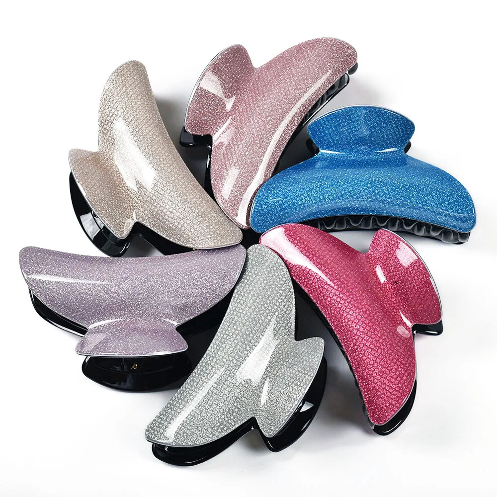 9cm Big Hair Claw Clips Plaid Glitter Acrylic Large Her Crab Clamp For Girl Hairpins 2021 Accessories Women Haircrab 25004
9cm Big Hair Claw Clips Plaid Glitter Acrylic Large Her Crab Clamp For Girl Hairpins 2021 Accessories Women Haircrab 25004