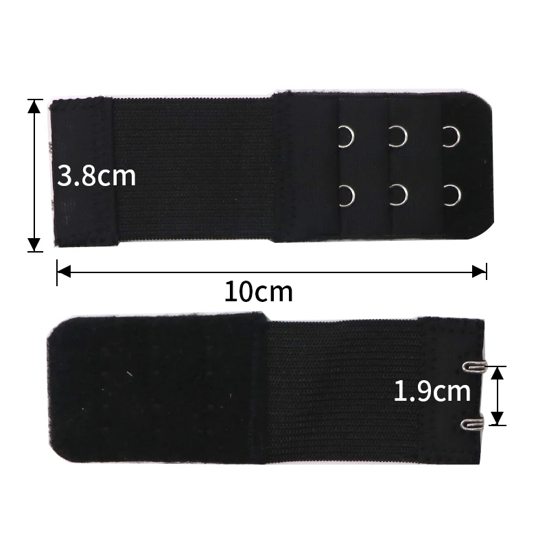 4pcs Bra Extenders Strap Extension for Women Adjustable 3 Row 2 Hooks Intimates Lengthened Bra Hook Extenders Bra Accessories
4pcs Bra Extenders Strap Extension for Women Adjustable 3 Row 2 Hooks Intimates Lengthened Bra Hook Extenders Bra Accessories