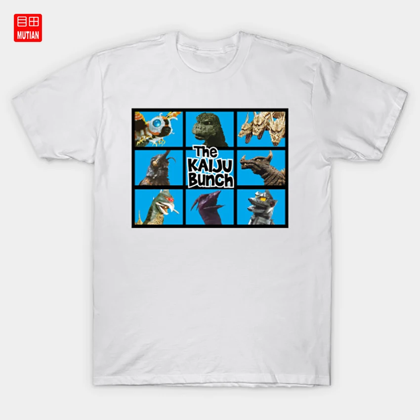 Футболка KAIJU BUNCH Rodan Gigan король монстров Kaiju Gamera Megalon Robzilla|Мужские футболки| |