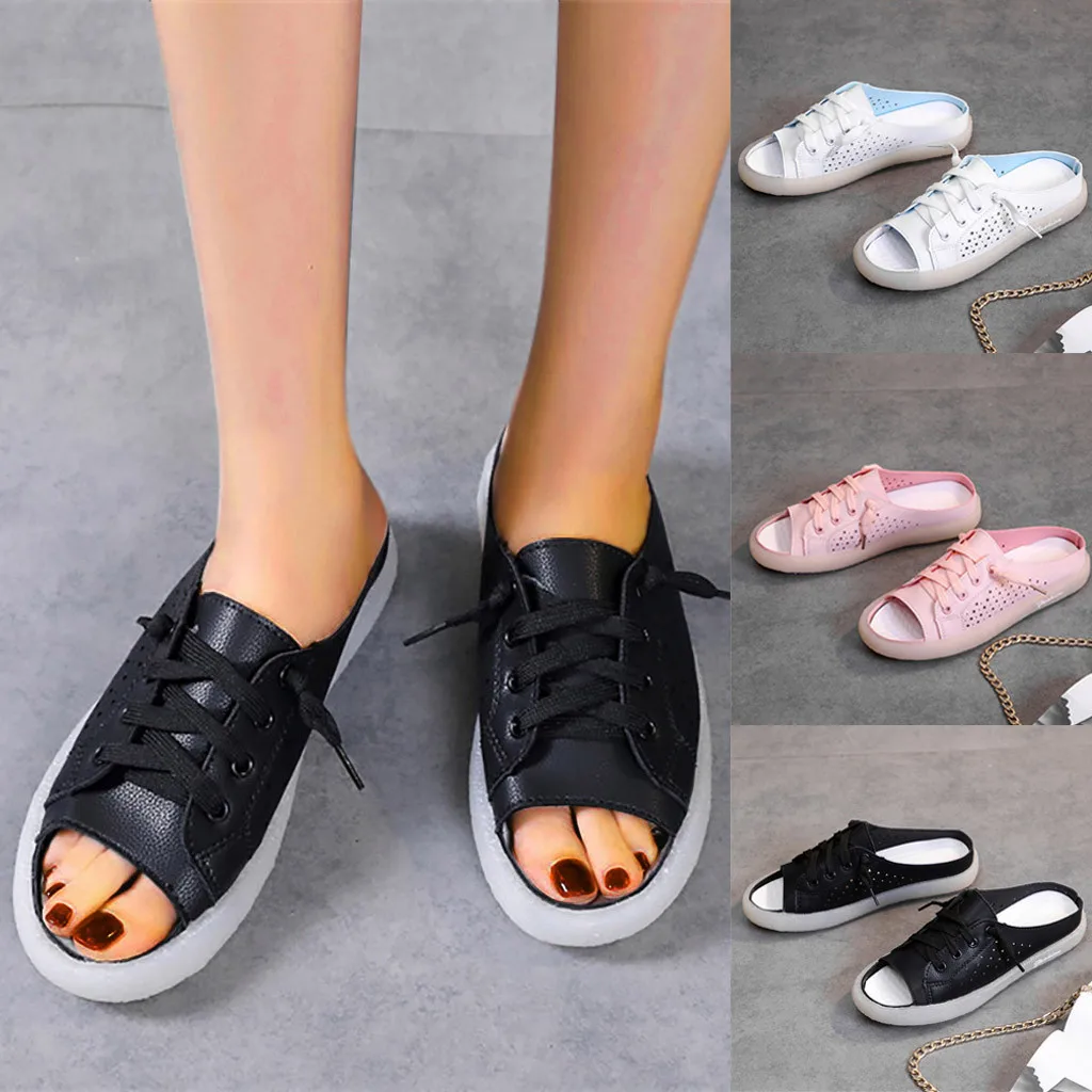 Summer sexy sandals solid color round head casual flat shoes fashion ladies sandals 2020 new casual lace-up flat shoes ladies
Summer sexy sandals solid color round head casual flat shoes fashion ladies sandals 2020 new casual lace-up flat shoes ladies