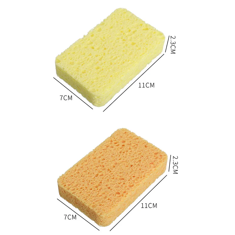1/3Pcs Cellulose Kitchen Dishwashing Sponge Wood Pulp Cleaning Scrub Sponge Pot Pan Dish Scouring Pad Kitchen Cleaning Cloth
1/3Pcs Cellulose Kitchen Dishwashing Sponge Wood Pulp Cleaning Scrub Sponge Pot Pan Dish Scouring Pad Kitchen Cleaning Cloth