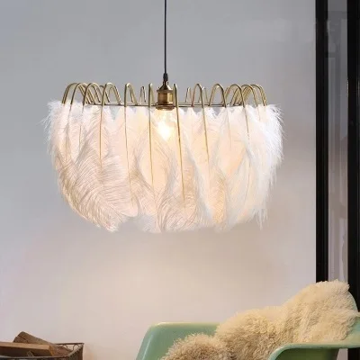 Modern Led Pendant Light Feather For Kitchen Dining Room For Coffee House Bedroom Suspension Hanging Ceiling Lamp luminaria 
Modern Led Pendant Light Feather For Kitchen Dining Room For Coffee House Bedroom Suspension Hanging Ceiling Lamp luminaria
